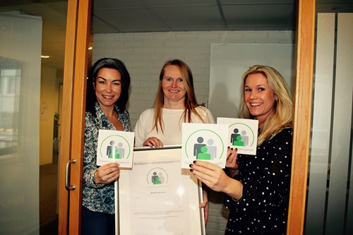 På bildet f.v: Monica Volden Sivertsen (Durapart), Vibeke Hasselø (Avigo) og Vibeke Dehli (Lisand).